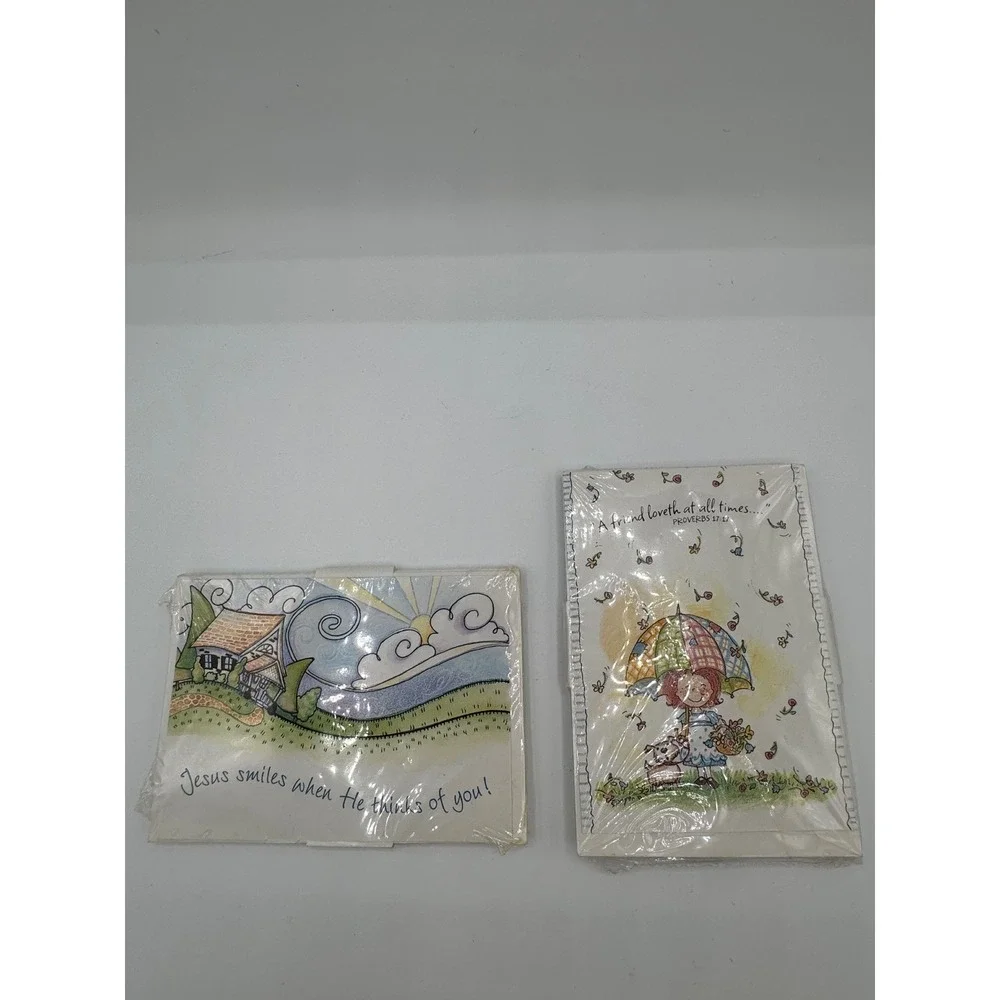 DaySpring Joyfully Yours Religious Blank Note Cards 2 Packs 16 Total Envelopes